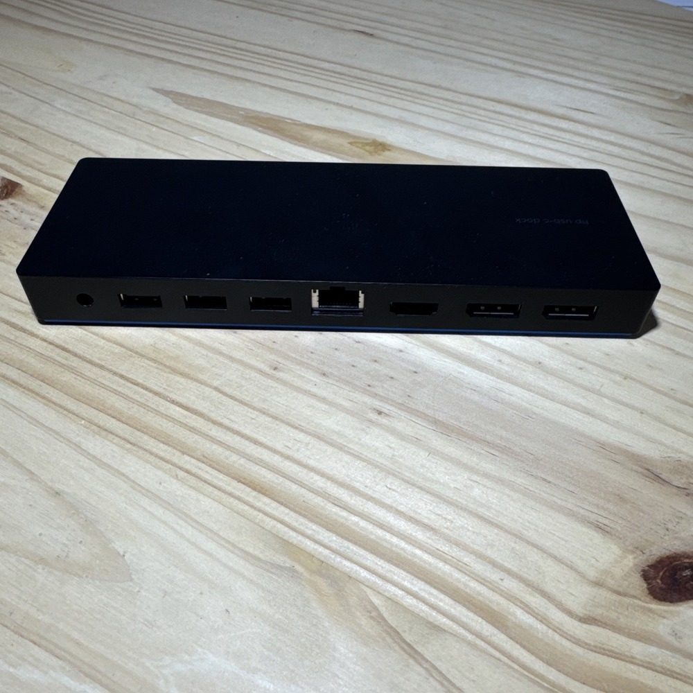 HP USB-C Dock G4 HSTNN-U601 Docking Station w/ Power Adapter Tested Working - Picture 2 of 7